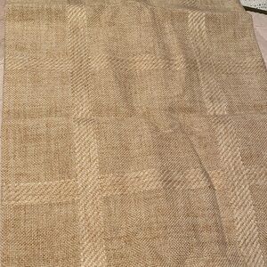 Cross Stitch  Tan Woven material